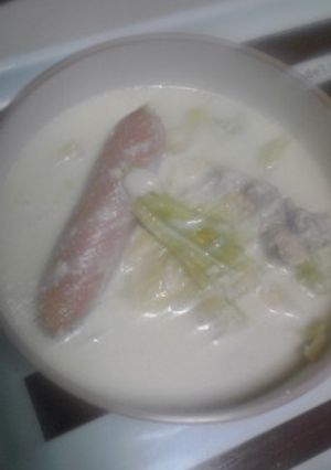 豚とキャベツのミルク味噌鍋-レシピのメイン写真