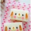 わんちゃんサンドイッチ*キャラ弁にも♪