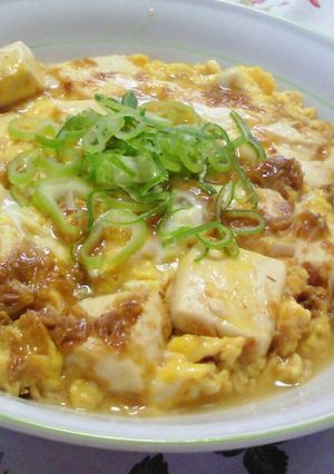 豆腐の卵とじ-レシピのメイン写真