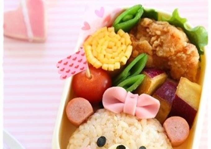 テディベア♡くまちゃんおにぎり＊キャラ弁 by Mai＊Mai 