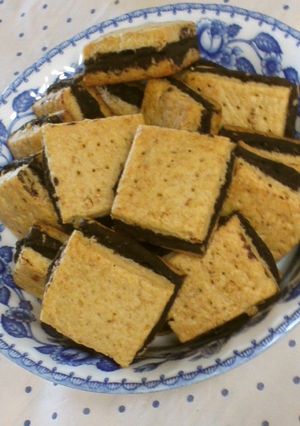 バナナとオレオのサクふわサンドクッキー♪-レシピのメイン写真