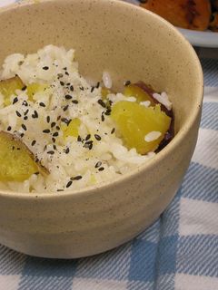 簡単!サツマイモご飯-レシピのメイン写真