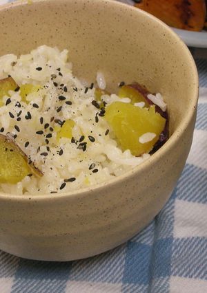 簡単!サツマイモご飯-レシピのメイン写真