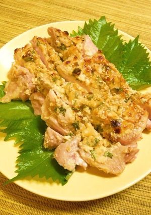 鶏肉の味噌クリームチーズ焼き-レシピのメイン写真