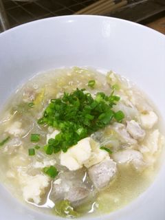風邪の時に☆生姜と鶏の春雨スープ★-レシピのメイン写真