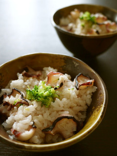 昆布茶でおいしい! たこの炊き込みご飯-レシピのメイン写真
