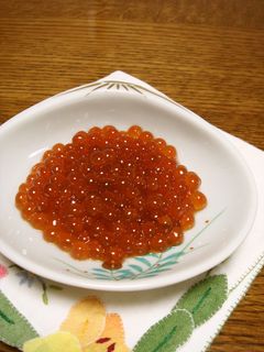 家のいくらしょう油漬け-レシピのメイン写真