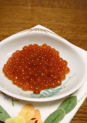 家のいくらしょう油漬け-レシピのメイン写真