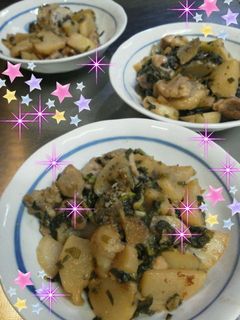 カブ鶏ももの炒め煮♪-レシピのメイン写真