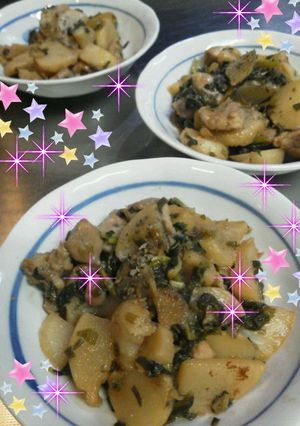 カブ鶏ももの炒め煮♪-レシピのメイン写真