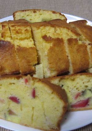 リンゴとサツマイモのパウンドケーキ-レシピのメイン写真