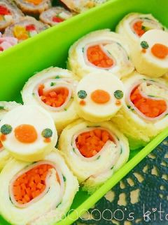 キャラ弁に☆キャンディチーズで簡単あひる-レシピのメイン写真