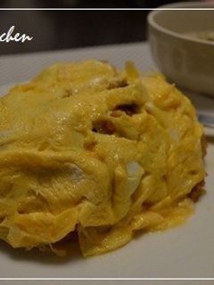 隠しカレーのオムライス-レシピのメイン写真