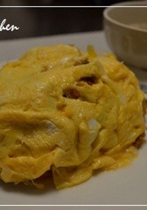 隠しカレーのオムライス-レシピのメイン写真