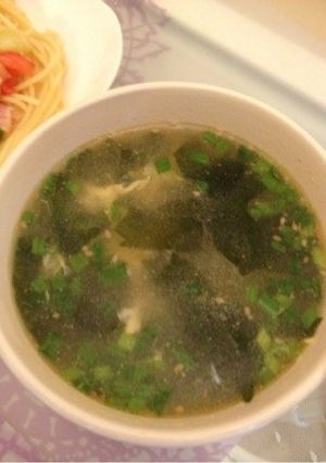 簡単!美味しい!ワカメスープ-レシピのメイン写真