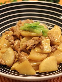 ご飯が進む♪かぶと豚肉の炒め煮-レシピのメイン写真