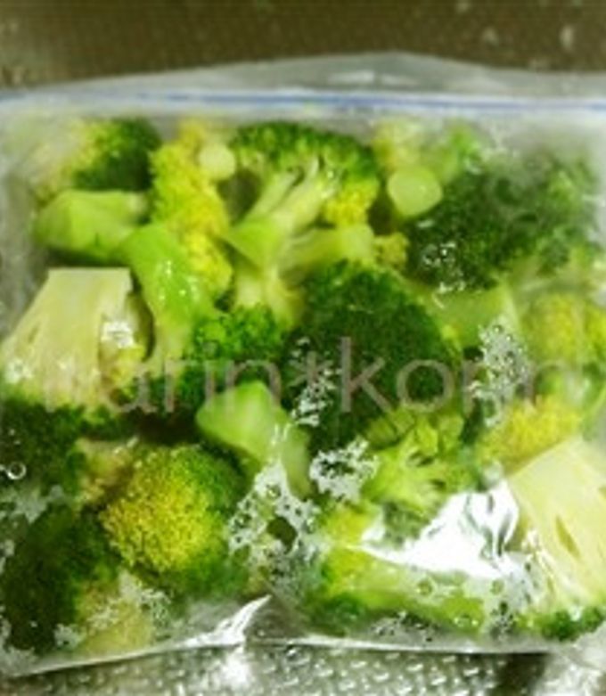 保存*レンジde冷凍ブロッコリー-レシピのメイン写真