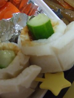 お母さんのお弁当★ちくわと梅キュウリ★-レシピのメイン写真