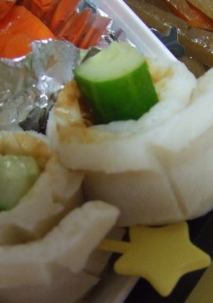 お母さんのお弁当★ちくわと梅キュウリ★-レシピのメイン写真