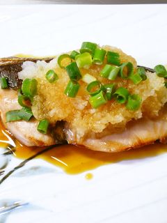 ぶりの塩焼き❦さっぱりおろし&柚子ポン❦-レシピのメイン写真
