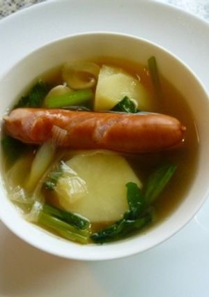 誰でもできる野菜スープ-レシピのメイン写真