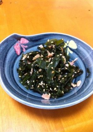 即席ワカメおかず-レシピのメイン写真