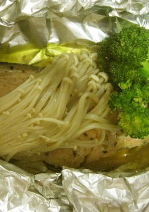 かんたん♪鮭のホイル包み焼き-レシピのメイン写真