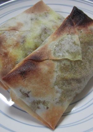 トースターｄｅヘルシー☆焼きカレー春巻き-レシピのメイン写真