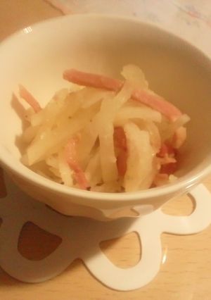 箸休めに♪大根のベーコンソテー-レシピのメイン写真