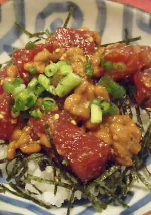 納豆まぐろ丼-レシピのメイン写真