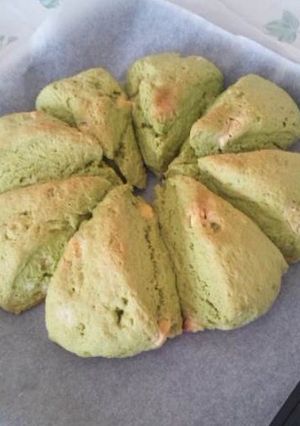 抹茶ﾎﾜｲﾄﾁｮｺﾁｬﾝｸｽｺｰﾝ☆-レシピのメイン写真