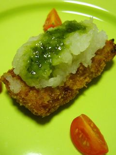 バジルおろし豚カツ-レシピのメイン写真