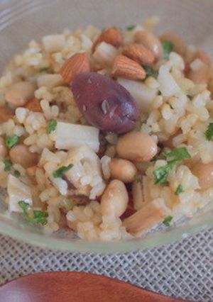 お豆とれんこんのグレインズ・サラダ-レシピのメイン写真