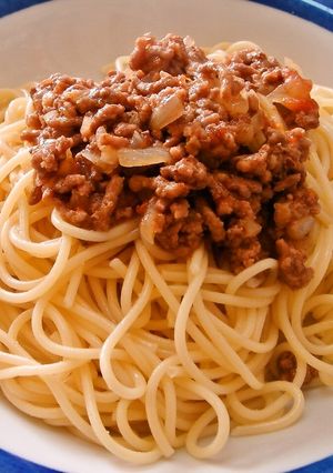さっぱりミートスパゲティ-レシピのメイン写真