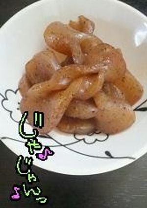 こんにゃくのピリ辛炒め-レシピのメイン写真