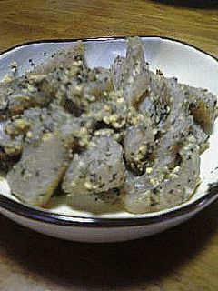 ♯♪こんにゃくのごまみそ煮♪♯-レシピのメイン写真