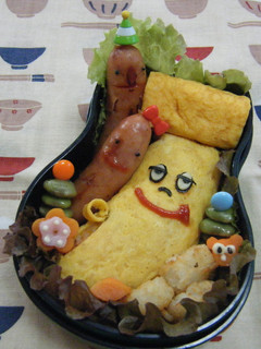 バナナオムライス弁当-レシピのメイン写真