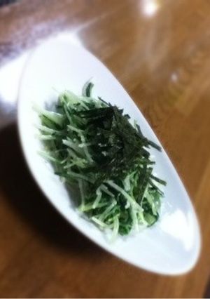 水菜のわさびマヨネーズ和え-レシピのメイン写真
