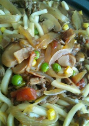 ﾊﾔｼﾗｲｽのﾘﾒｲｸ☆ﾊﾔｼうどん-レシピのメイン写真