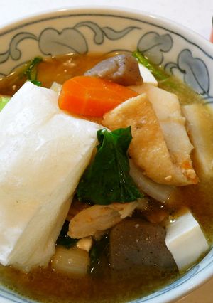 冬野菜の「豚汁」お餅入り！-レシピのメイン写真