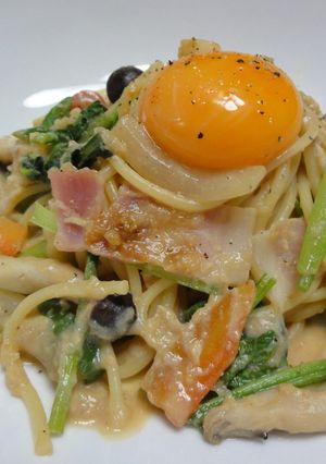 味噌まろやか～ミソなパスタ！-レシピのメイン写真