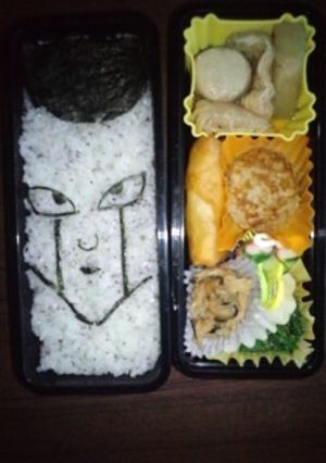 パパ用キャラ弁♪フリーザさん-レシピのメイン写真