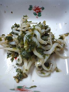 セロリの葉としらす和え-レシピのメイン写真