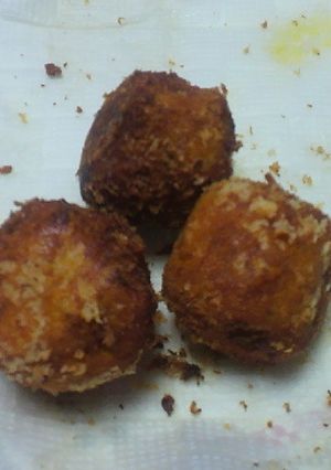 かぼちゃの煮物が！簡単リメイクコロッケ-レシピのメイン写真