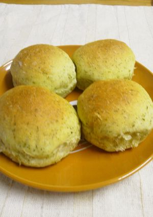 HBで☆ほうれん草パン-レシピのメイン写真