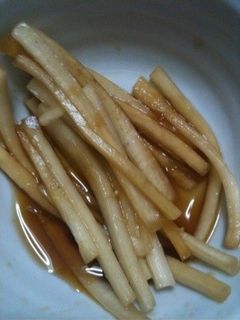 手抜き?!大根の皮でパリッと漬物-レシピのメイン写真