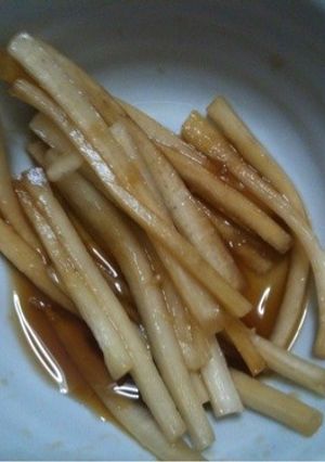 手抜き？！大根の皮でパリッと漬物-レシピのメイン写真