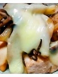 生鮭とキノコのカレーチーズ焼き-レシピのメイン写真