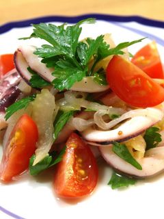イカとセロリのマリネ-レシピのメイン写真
