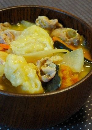 コク旨！チーズ練り込みすいとん☆-レシピのメイン写真